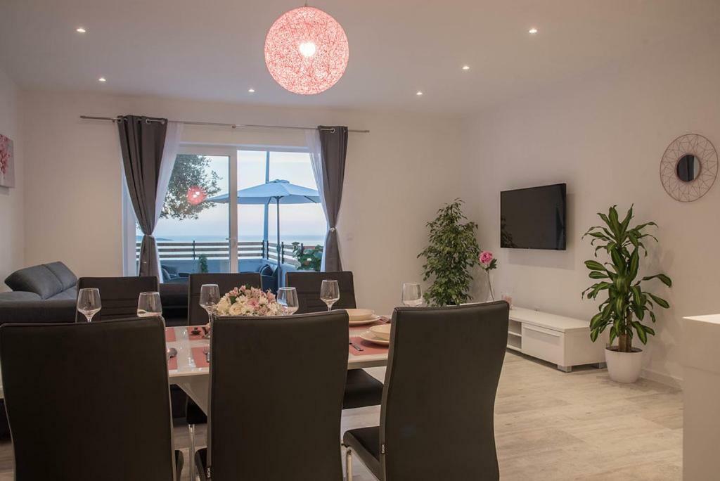 Apartment Eli - Sea View Млини Экстерьер фото
