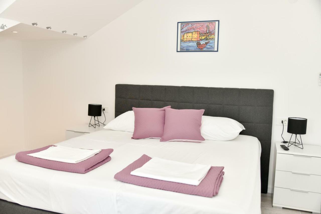 Apartment Eli - Sea View Млини Экстерьер фото